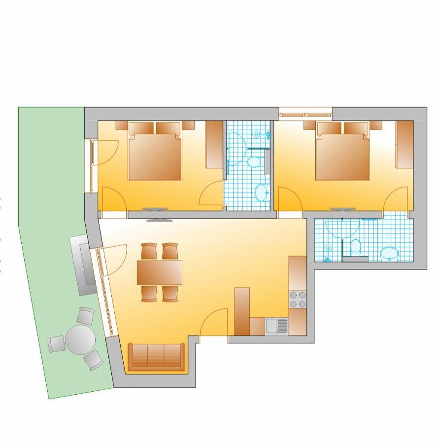 Appartement Hammerrain Flachau Esterno foto